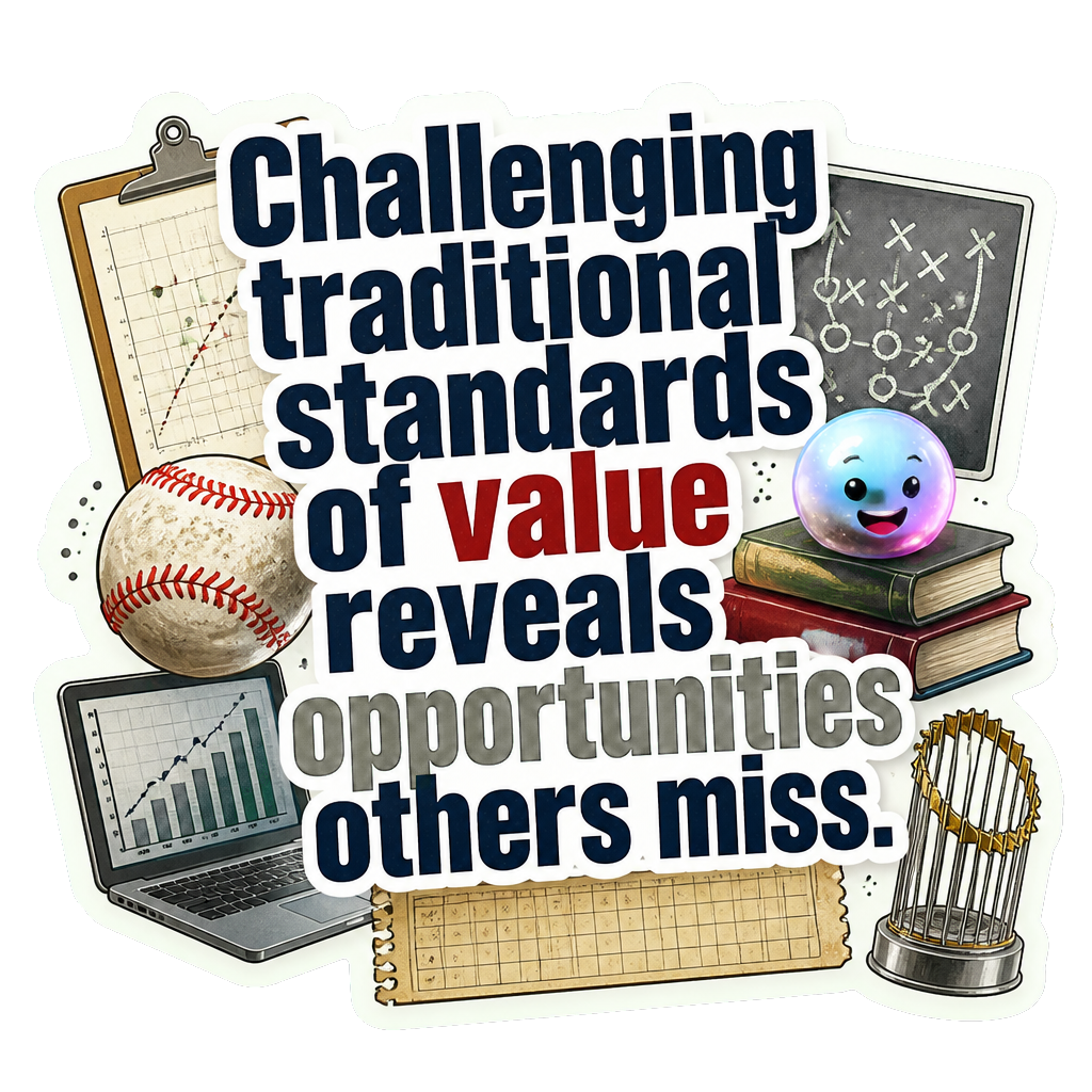 Challenging traditional standards of value reveals opportunities others miss.