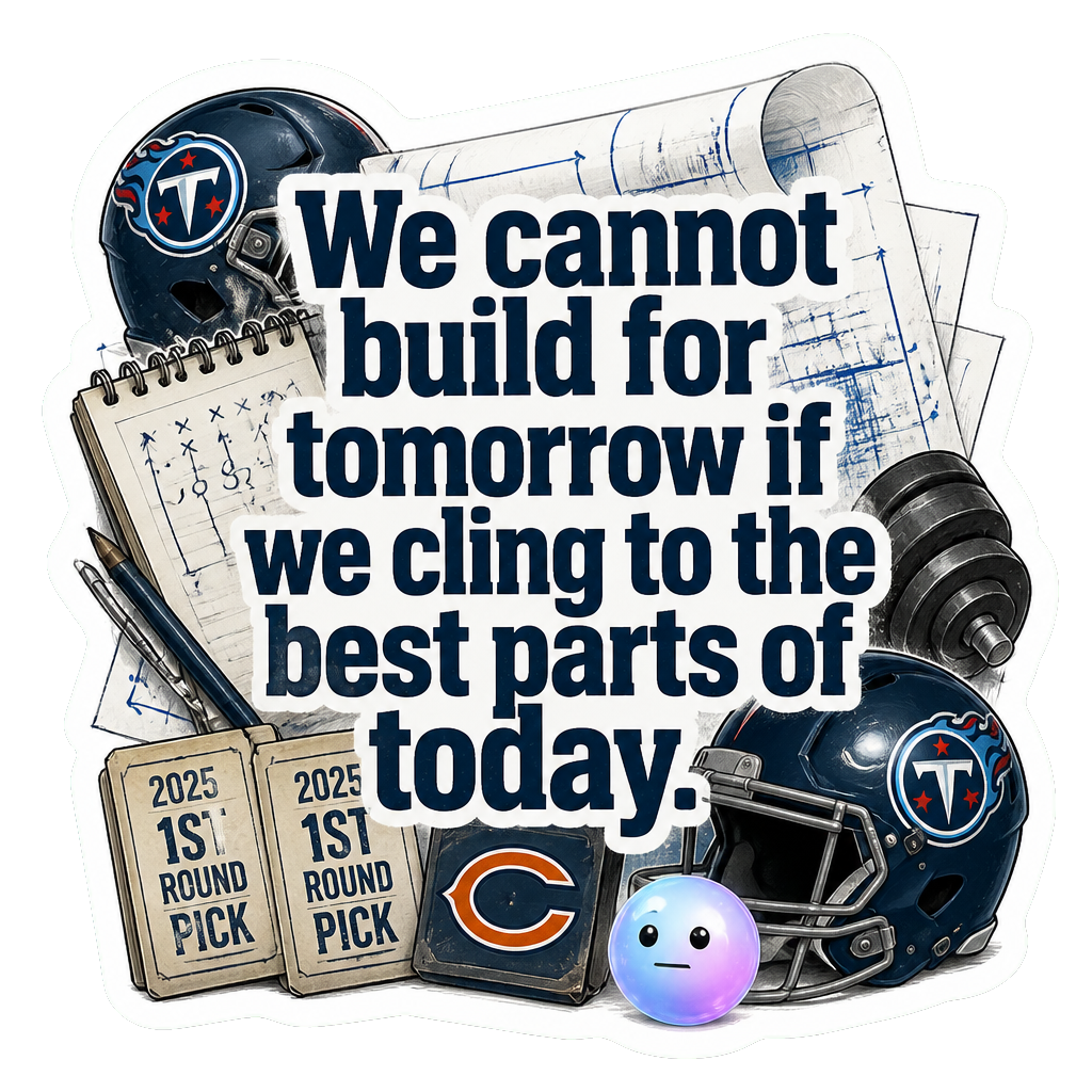 We cannot build for tomorrow if we cling to the best parts of today.