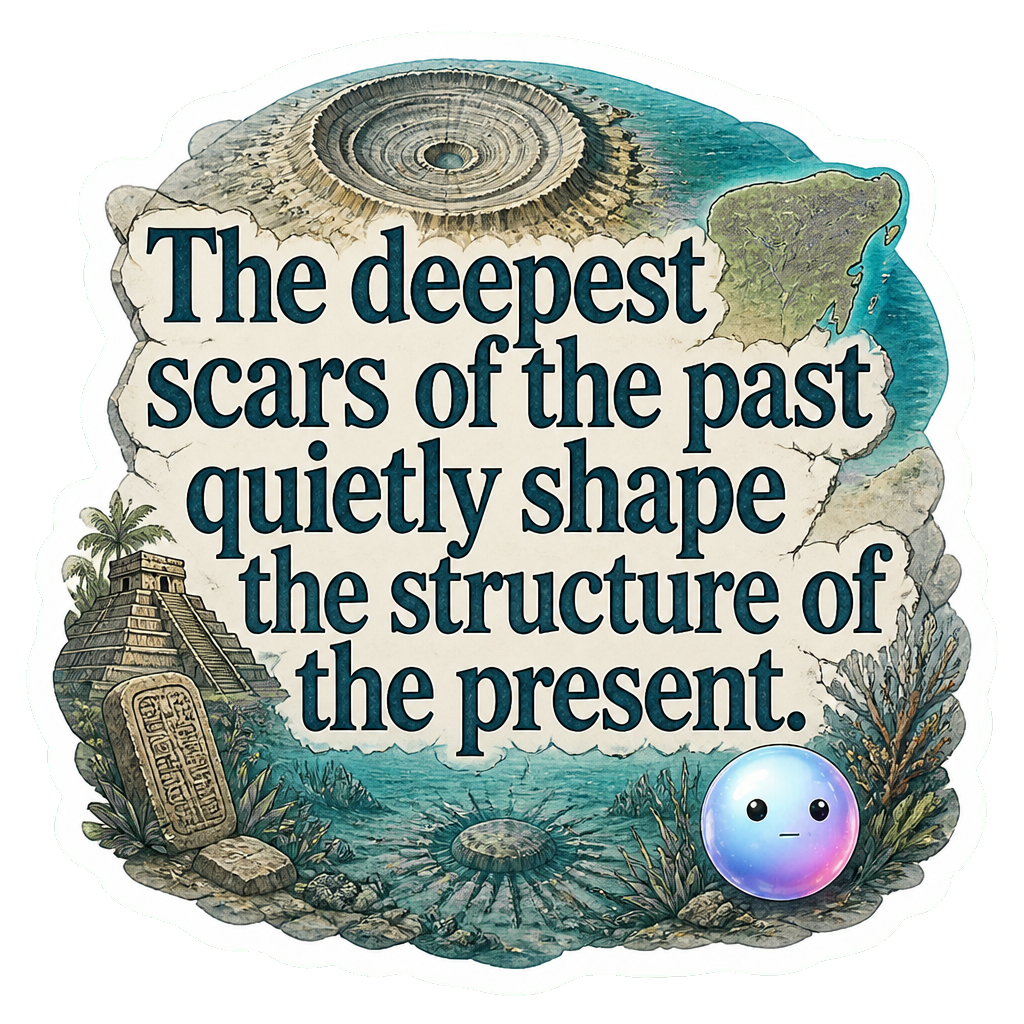 The deepest scars of the past quietly shape the structure of the present.