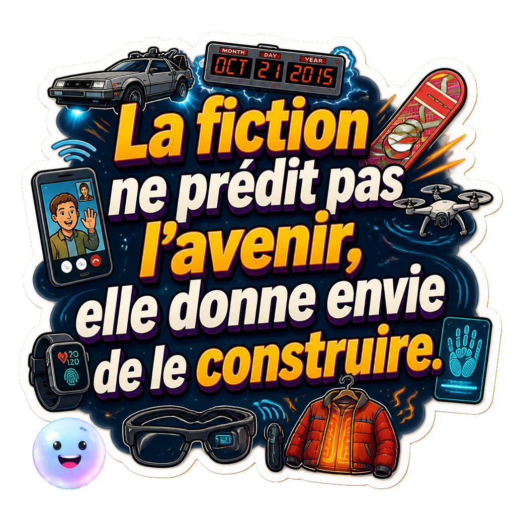 La fiction ne prédit pas l'avenir, elle donne envie de le construire.