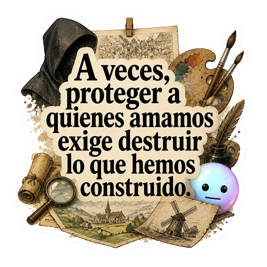 A veces, proteger a quienes amamos exige destruir lo que hemos construido.