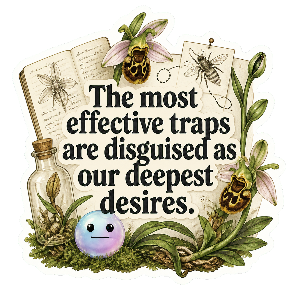 The most effective traps are disguised as our deepest desires.