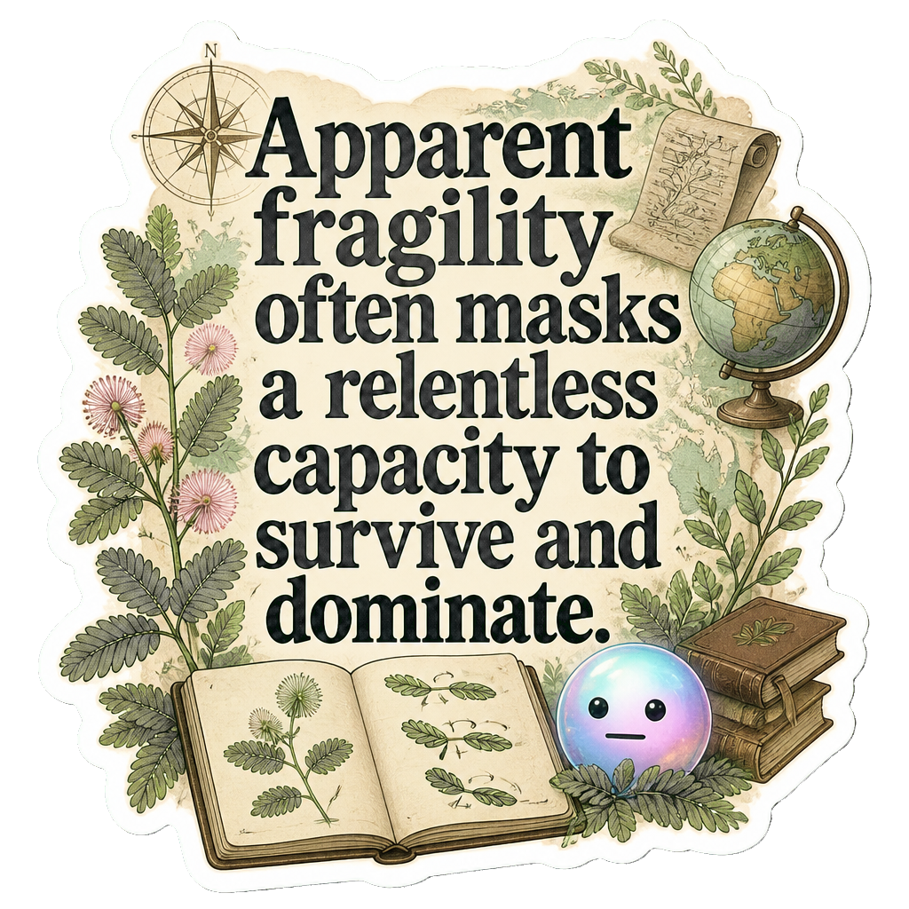 Apparent fragility often masks a relentless capacity to survive and dominate.
