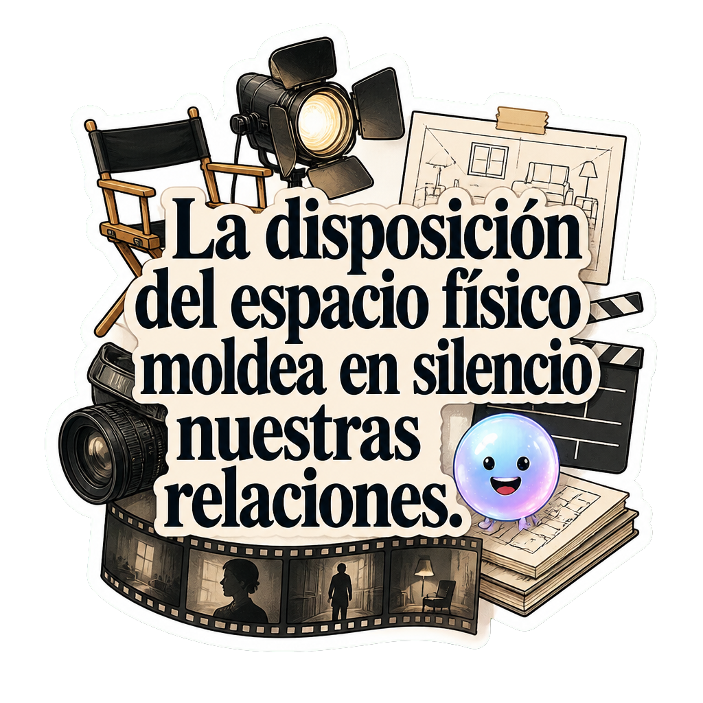 La disposición del espacio físico moldea en silencio nuestras relaciones.