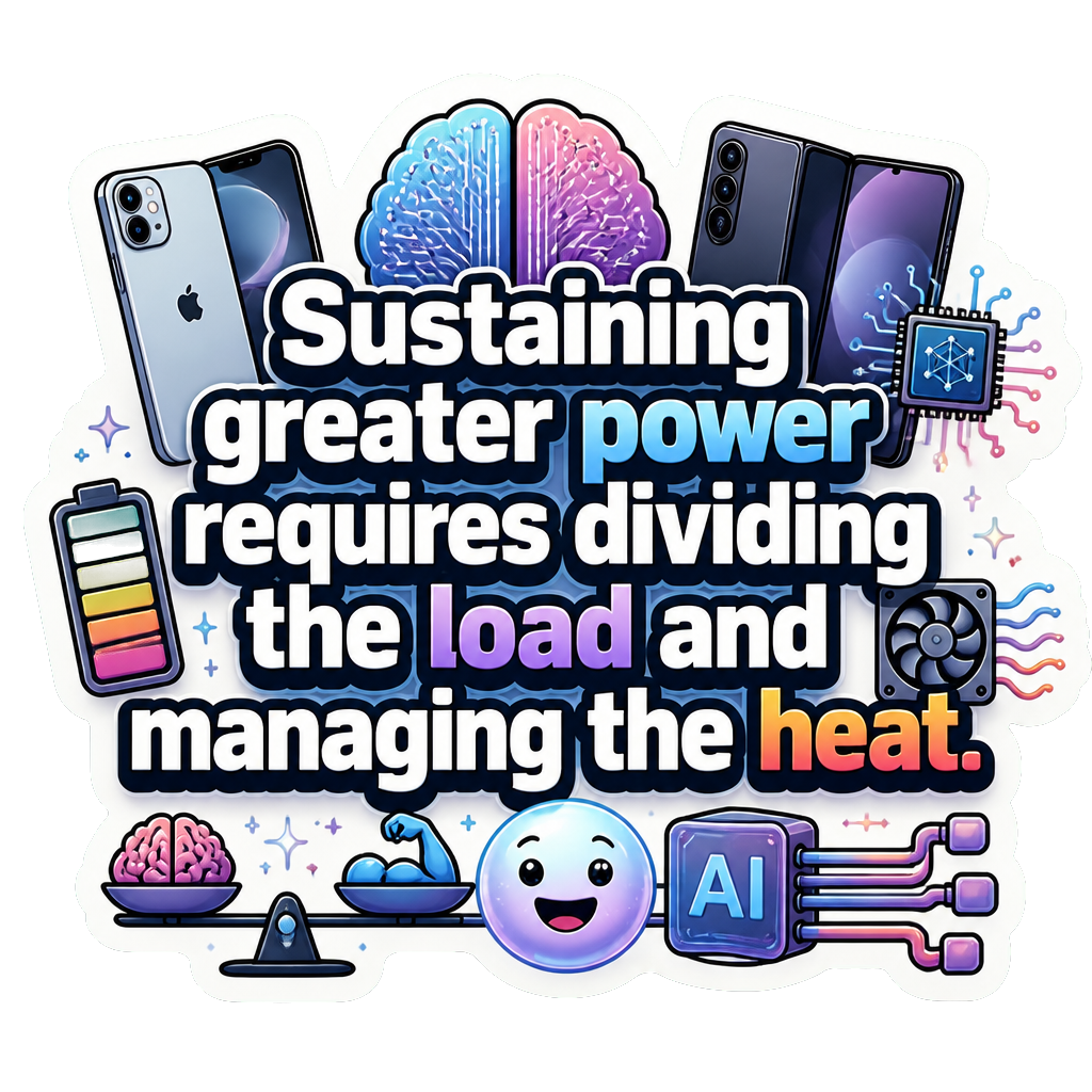 Sustaining greater power requires dividing the load and managing the heat.