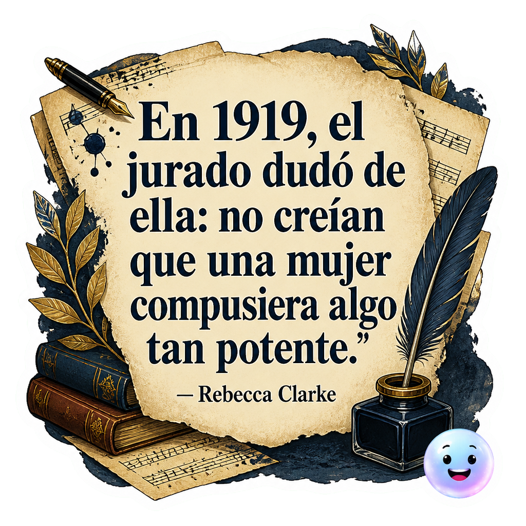 En 1919, el jurado dudó de ella: no creían que una mujer compusiera algo tan potente.