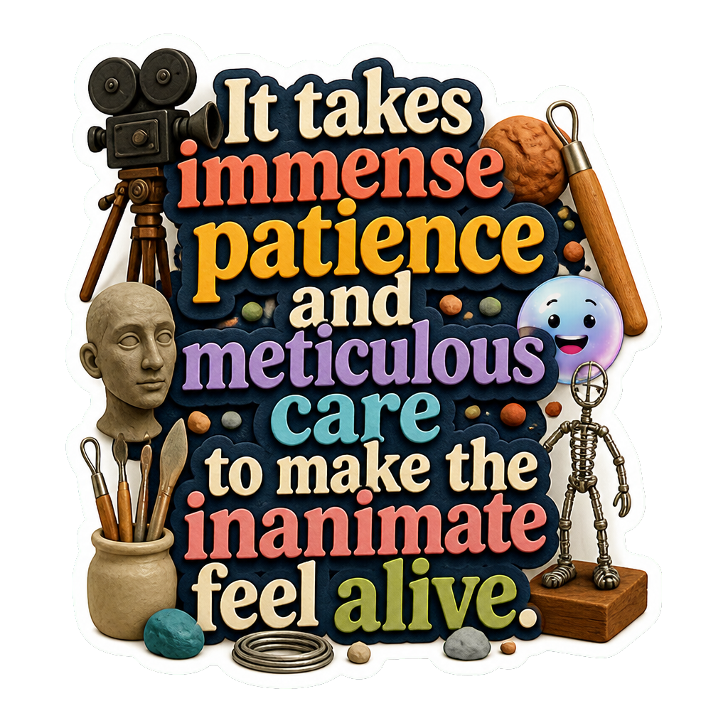 It takes immense patience and meticulous care to make the inanimate feel alive.