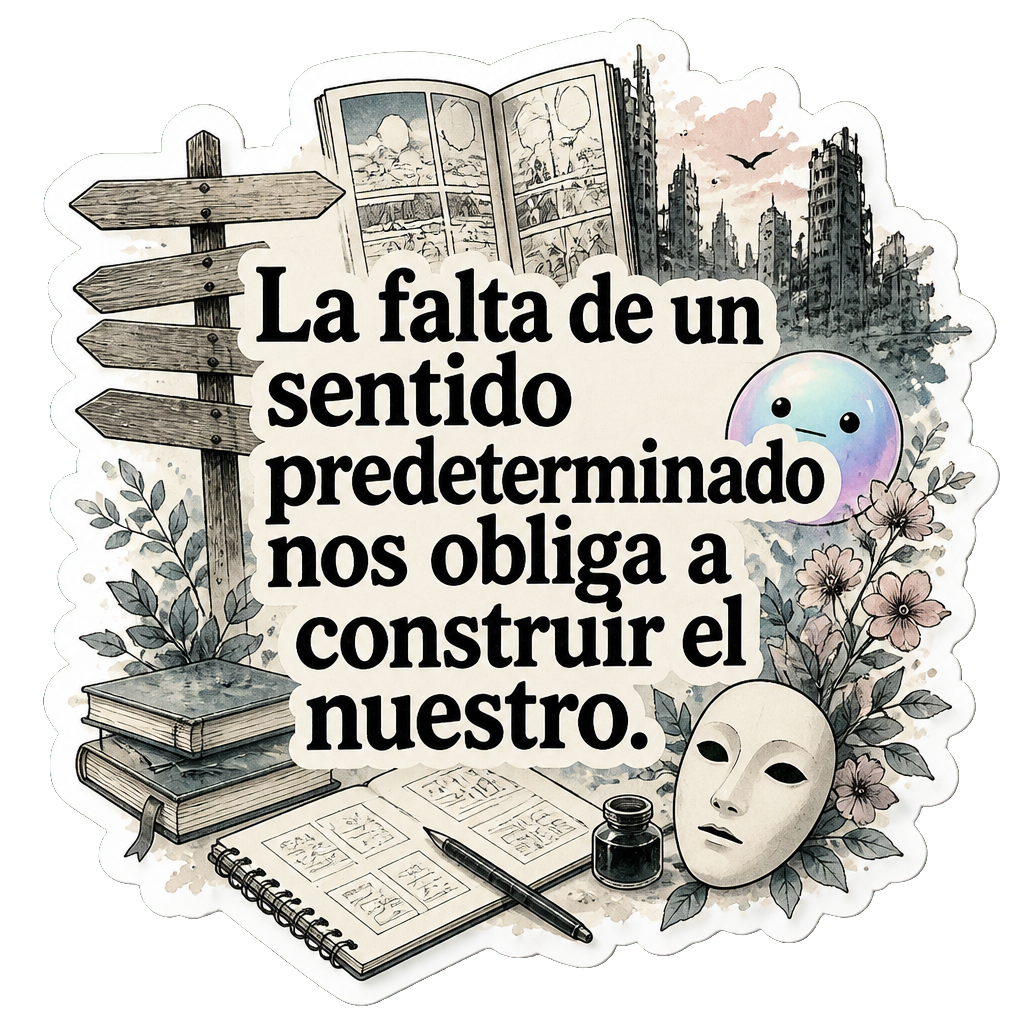 La falta de un sentido predeterminado nos obliga a construir el nuestro.