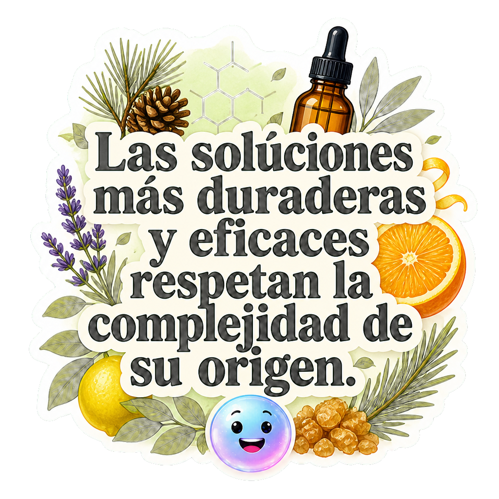 Las soluciones más duraderas y eficaces respetan la complejidad de su origen.