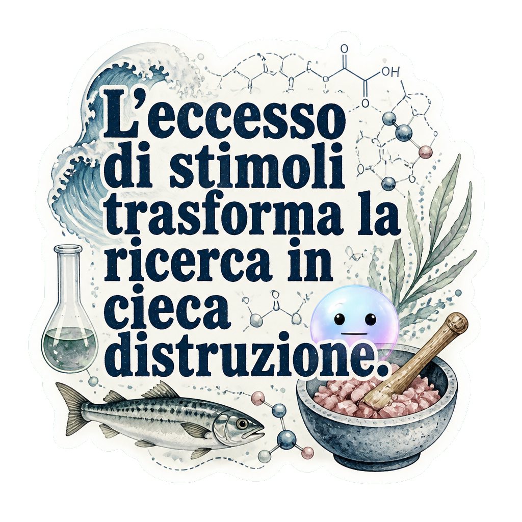 L'eccesso di stimoli trasforma la ricerca in cieca distruzione.