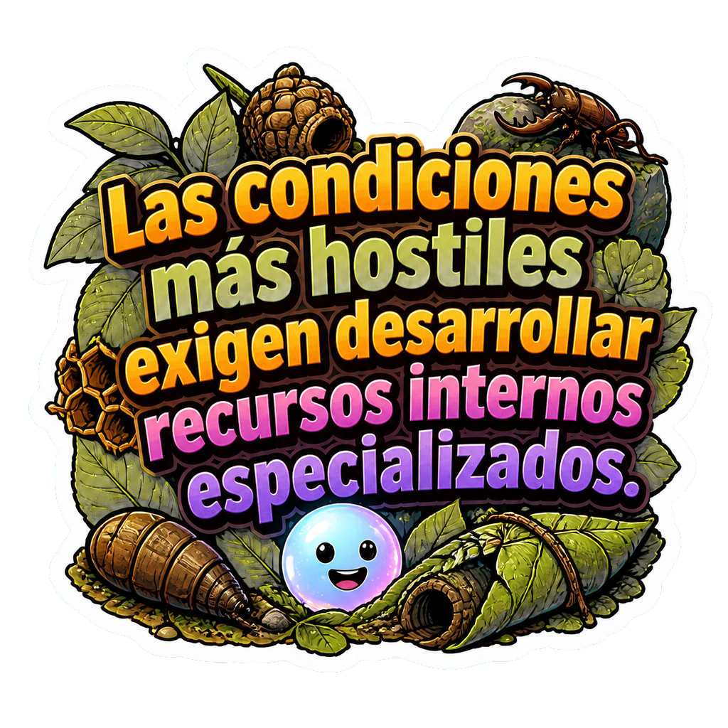 Las condiciones más hostiles exigen desarrollar recursos internos especializados.