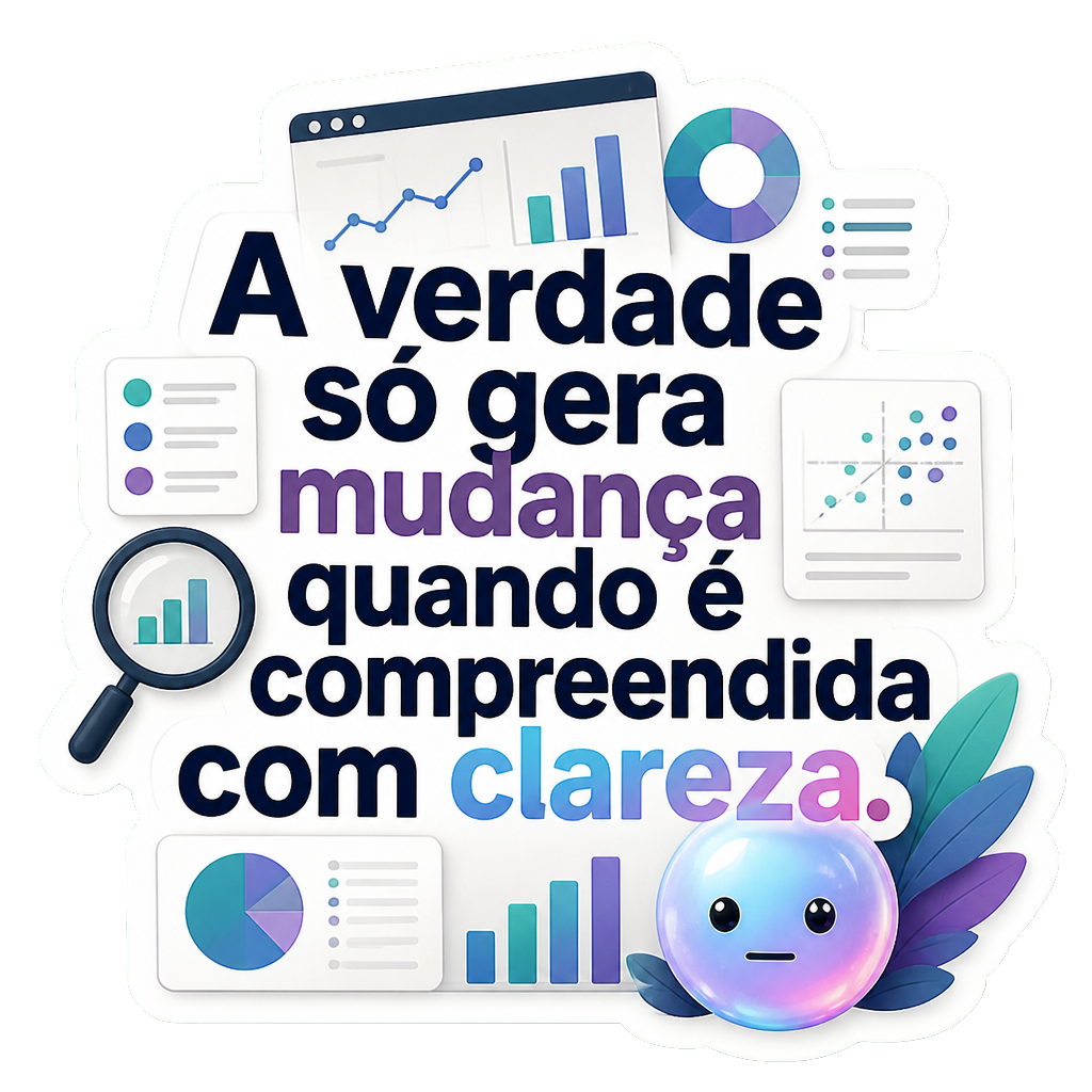 A verdade só gera mudança quando é compreendida com clareza.