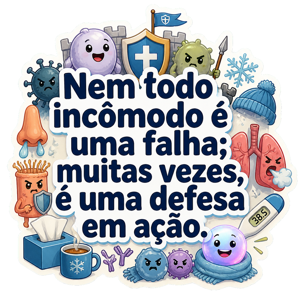 Nem todo incômodo é uma falha; muitas vezes, é uma defesa em ação.