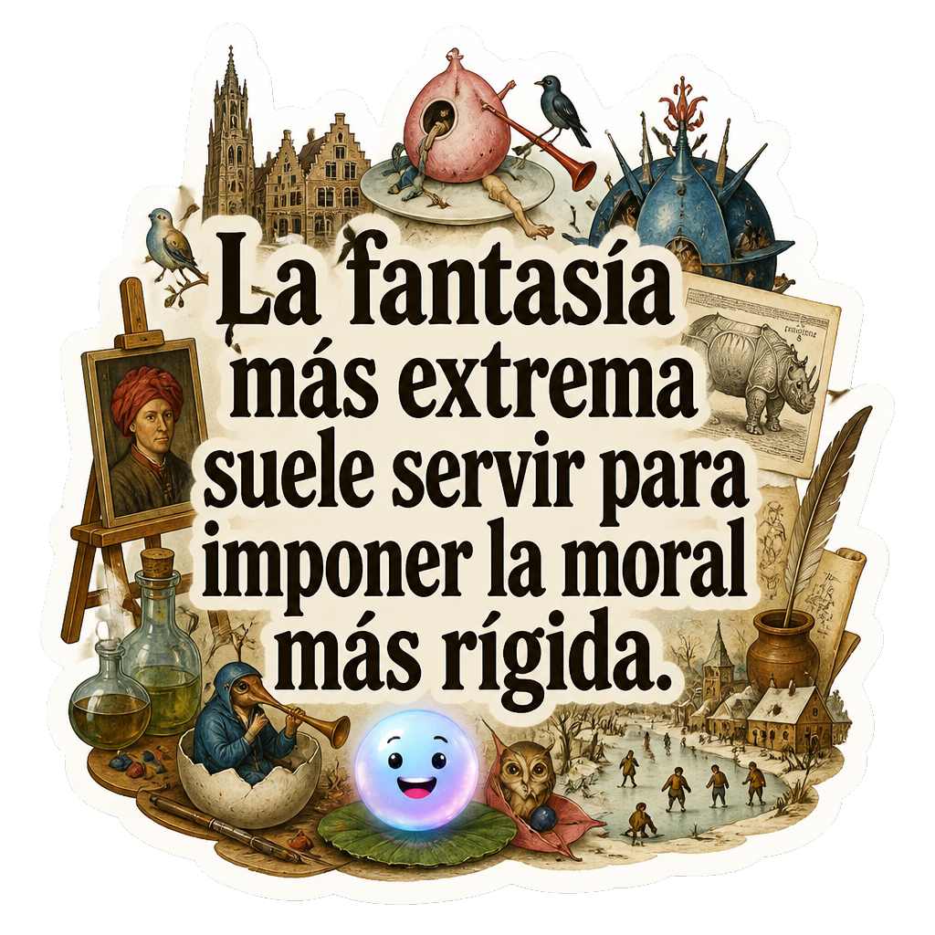 La fantasía más extrema suele servir para imponer la moral más rígida.