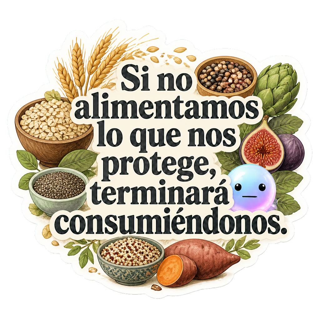 Si no alimentamos lo que nos protege, terminará consumiéndonos.