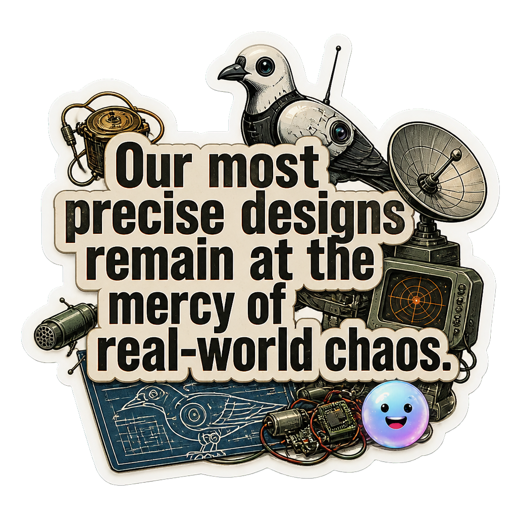 Our most precise designs remain at the mercy of real-world chaos.
