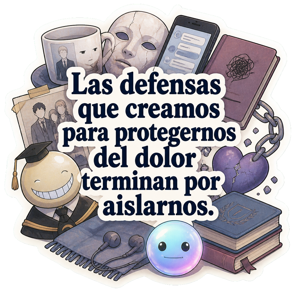Las defensas que creamos para protegernos del dolor terminan por aislarnos.