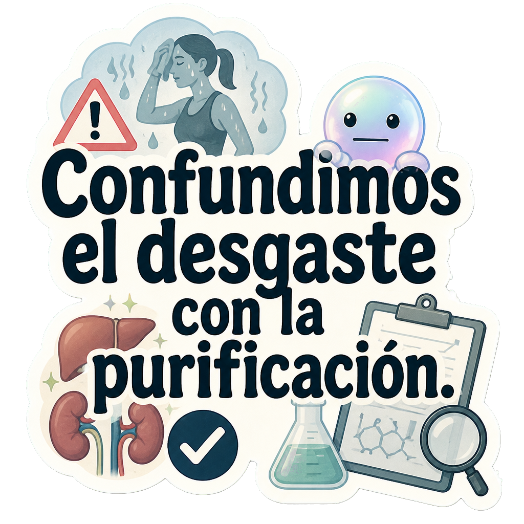 Confundimos el desgaste con la purificación.