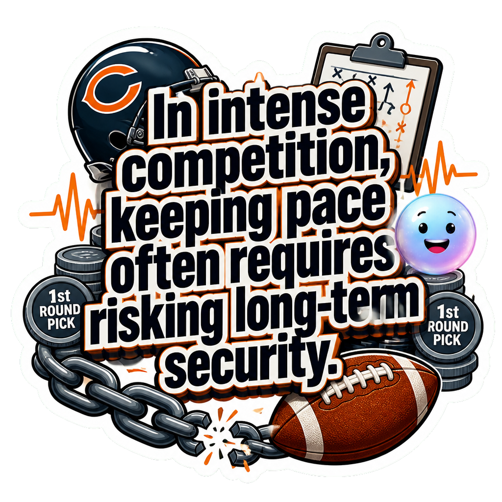 In intense competition, keeping pace often requires risking long-term security.