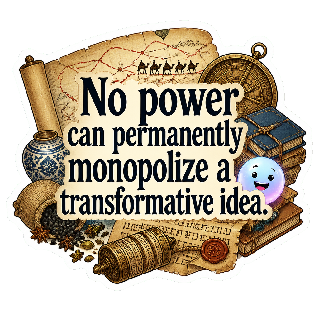 No power can permanently monopolize a transformative idea.