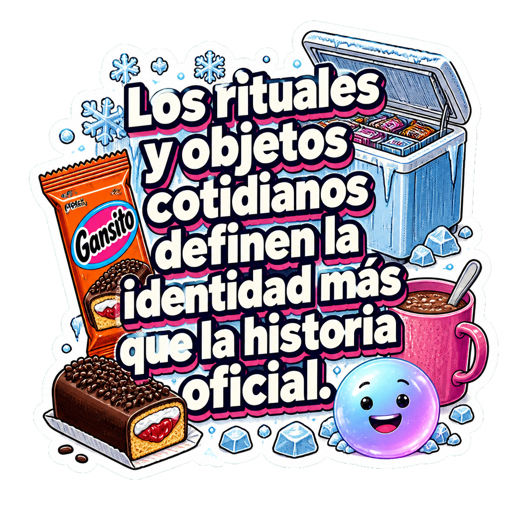 Los rituales y objetos cotidianos definen la identidad más que la historia oficial.