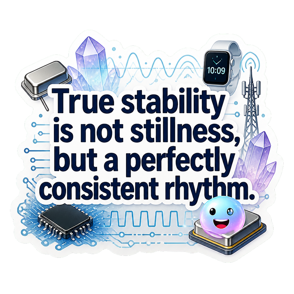 True stability is not stillness, but a perfectly consistent rhythm.