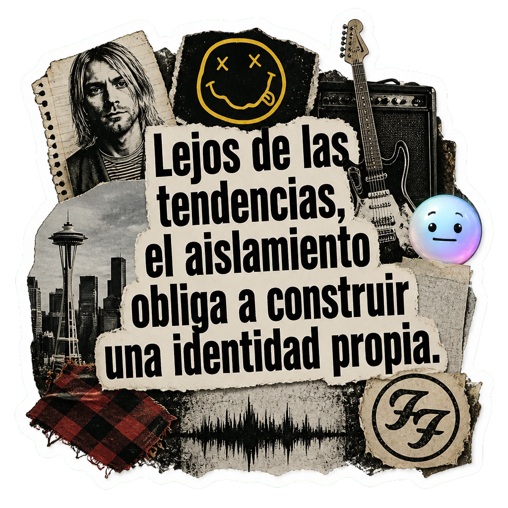 Lejos de las tendencias, el aislamiento obliga a construir una identidad propia.
