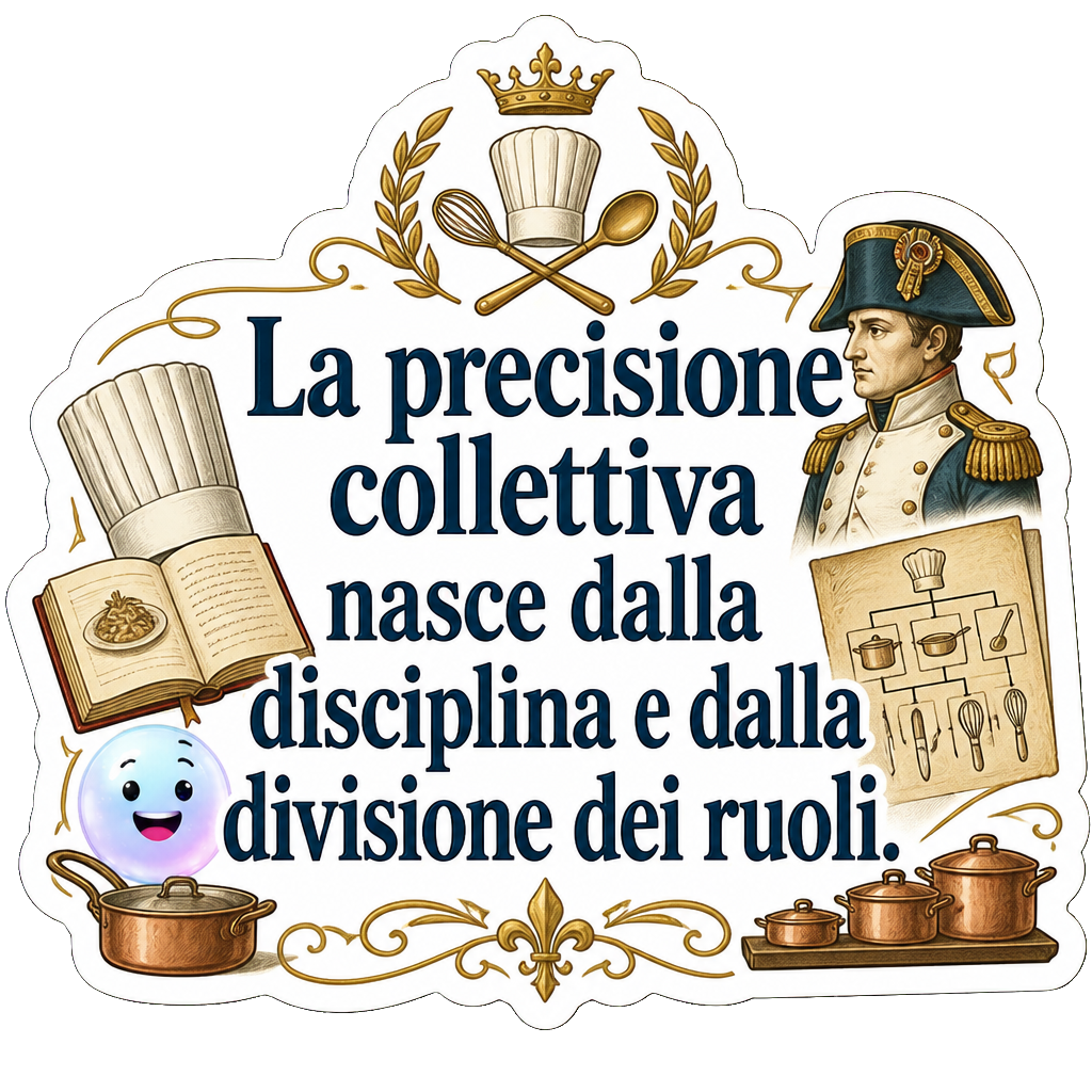 La precisione collettiva nasce dalla disciplina e dalla divisione dei ruoli.
