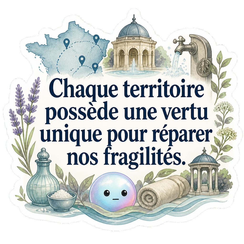 Chaque territoire possède une vertu unique pour réparer nos fragilités.