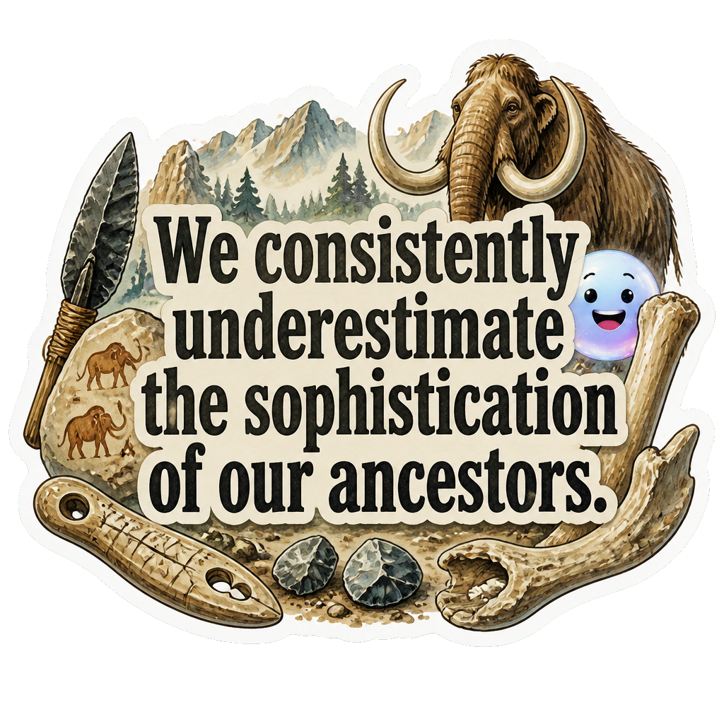We consistently underestimate the sophistication of our ancestors.
