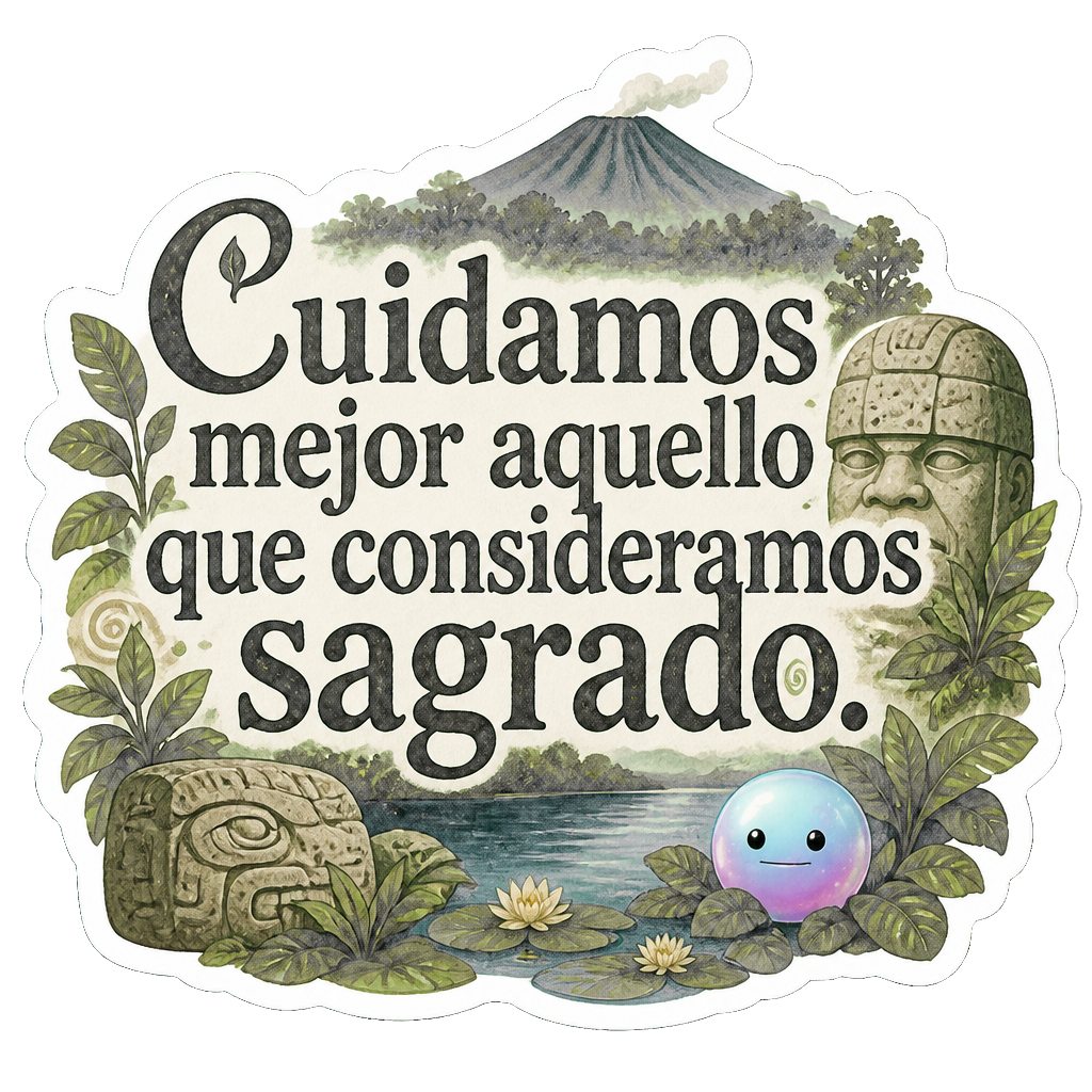 Cuidamos mejor aquello que consideramos sagrado.