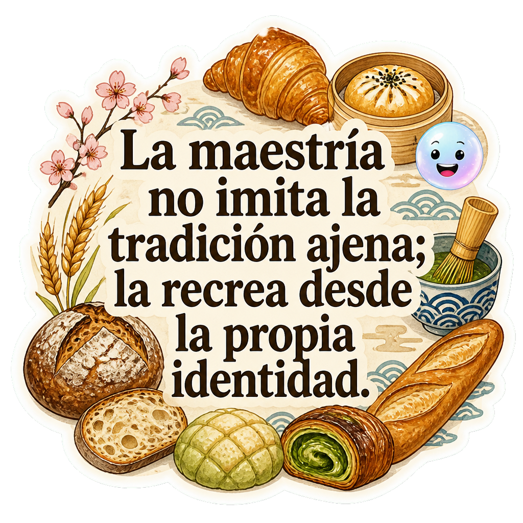 La maestría no imita la tradición ajena; la recrea desde la propia identidad.