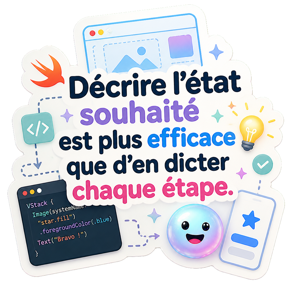 Décrire l'état souhaité est plus efficace que d'en dicter chaque étape.