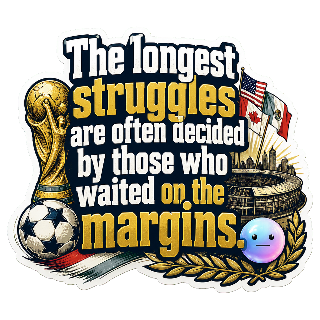 The longest struggles are often decided by those who waited on the margins.