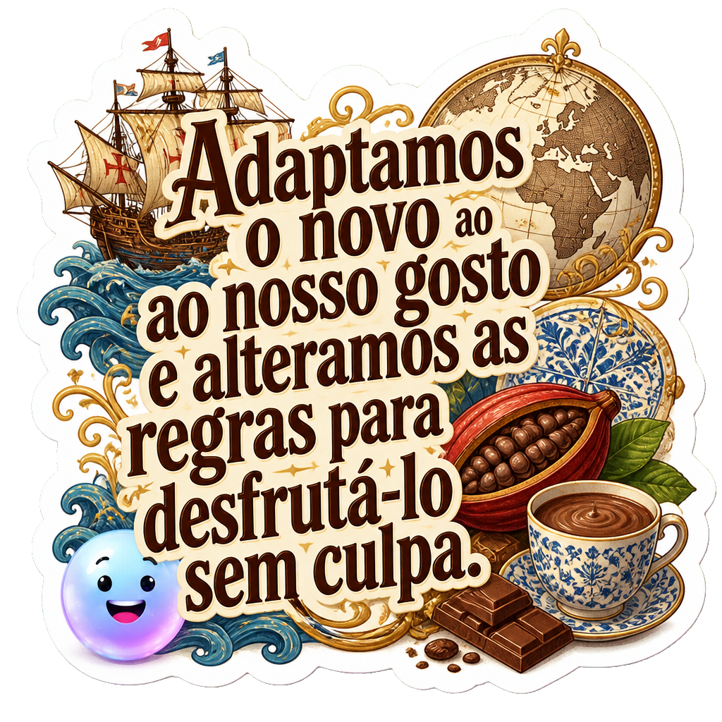 Adaptamos o novo ao nosso gosto e alteramos as regras para desfrutá-lo sem culpa.