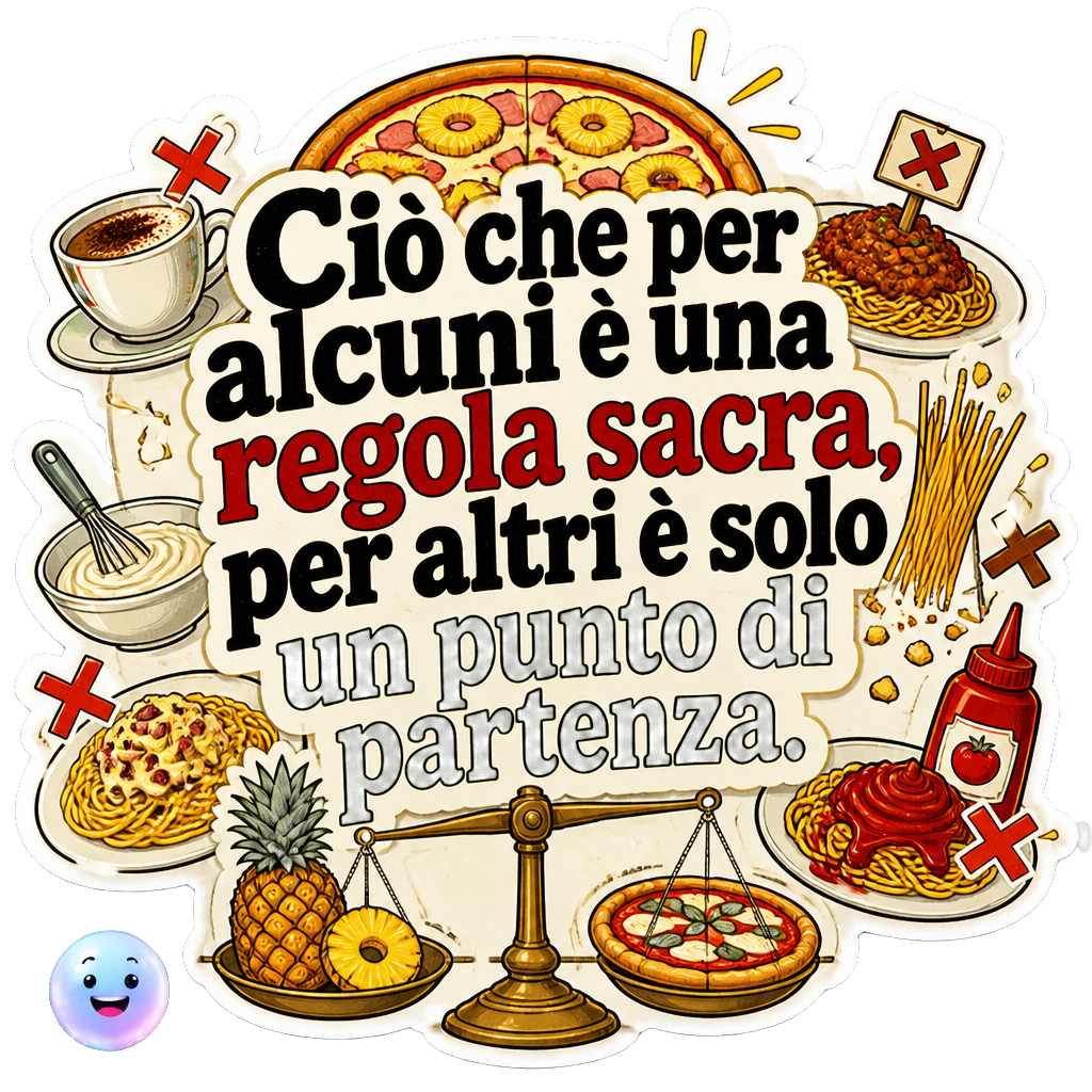 Ciò che per alcuni è una regola sacra, per altri è solo un punto di partenza.