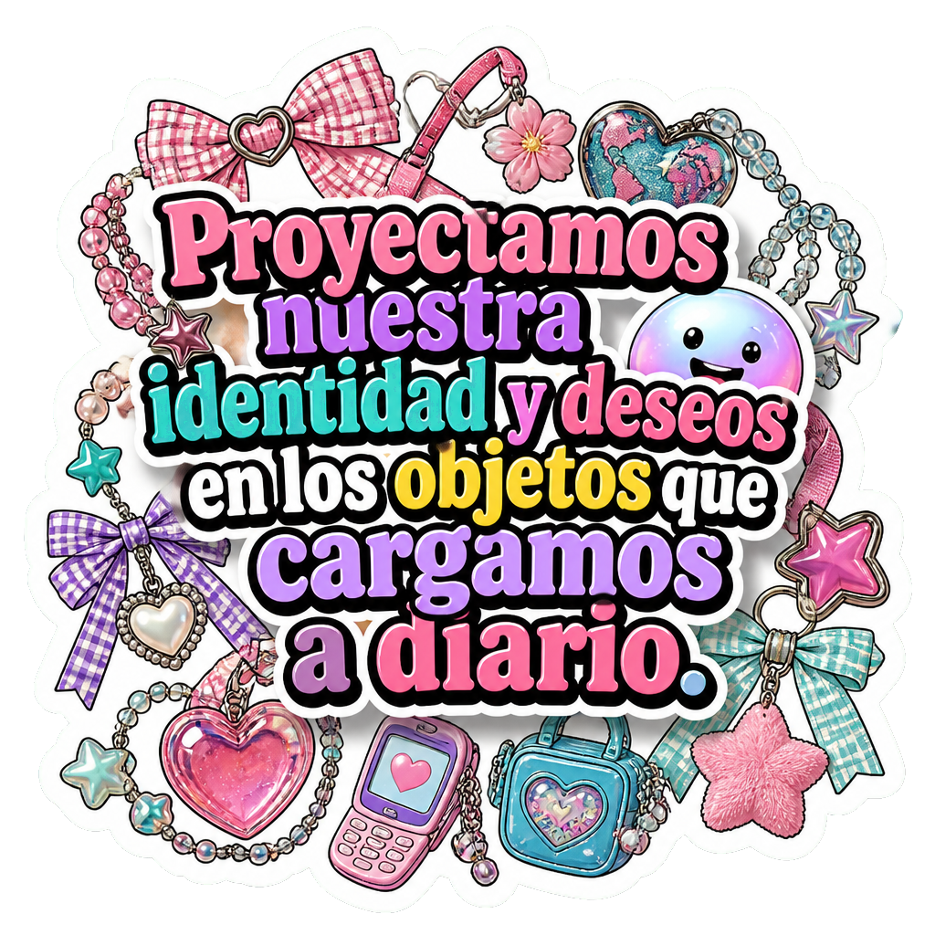 Proyectamos nuestra identidad y deseos en los objetos que cargamos a diario.