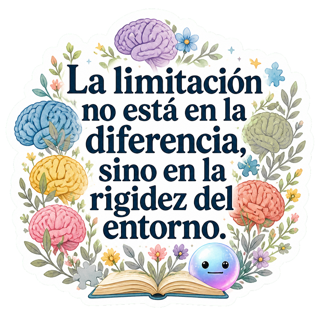 La limitación no está en la diferencia, sino en la rigidez del entorno.