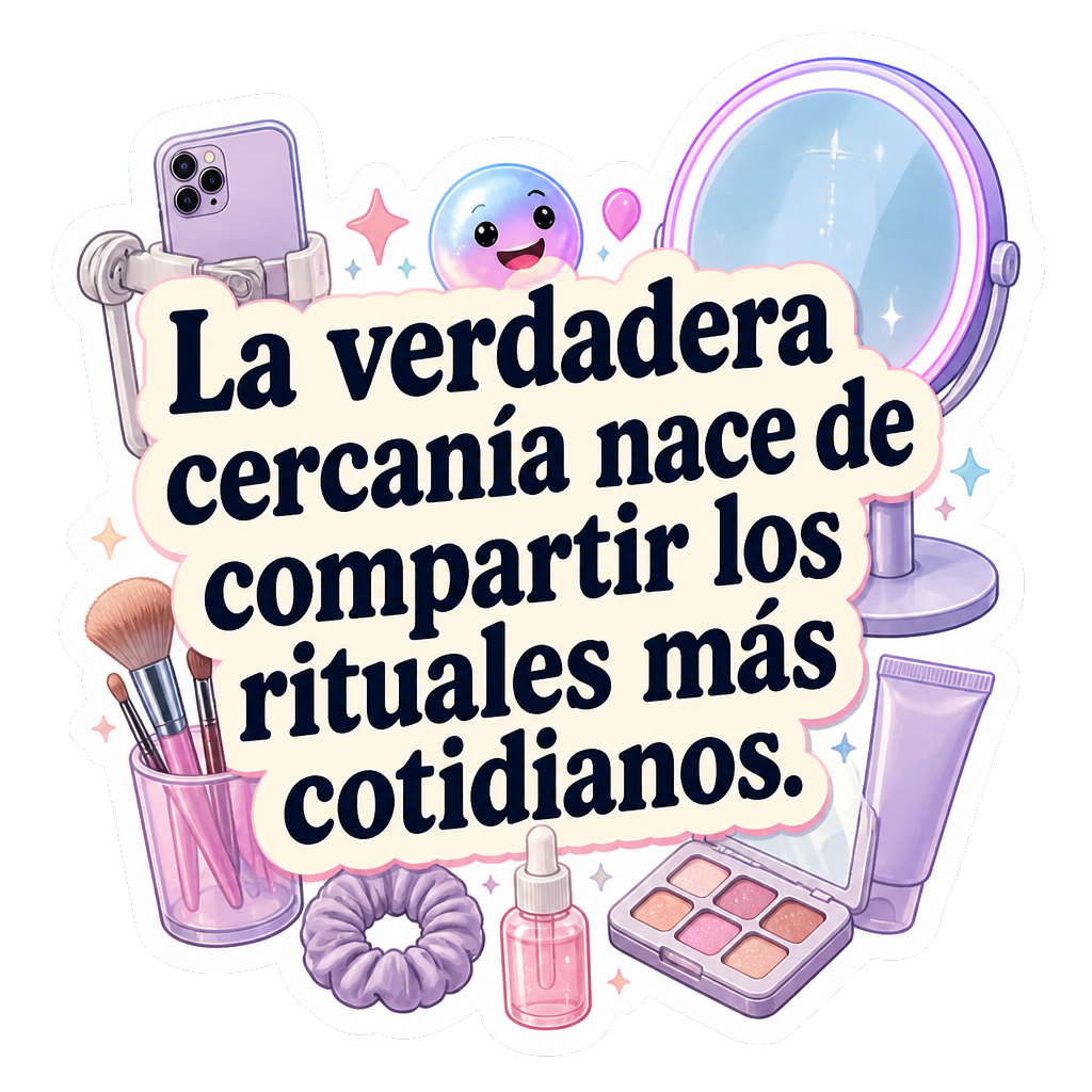 La verdadera cercanía nace de compartir los rituales más cotidianos.