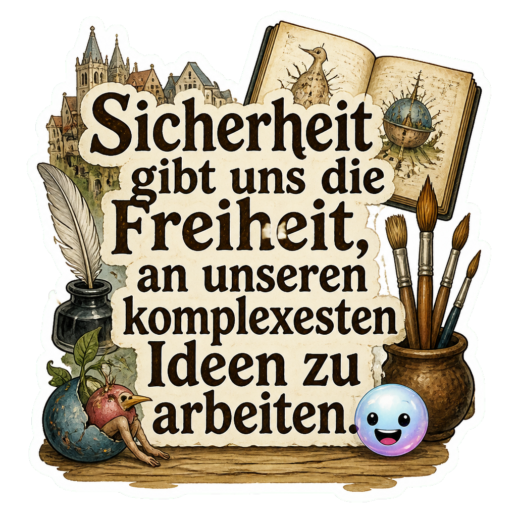 Sicherheit gibt uns die Freiheit, an unseren komplexesten Ideen zu arbeiten.