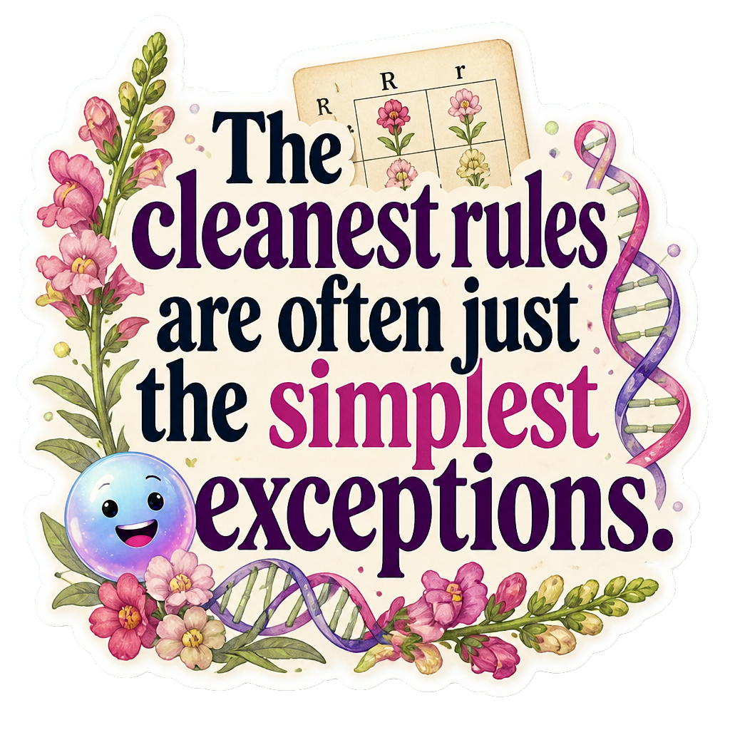 The cleanest rules are often just the simplest exceptions.