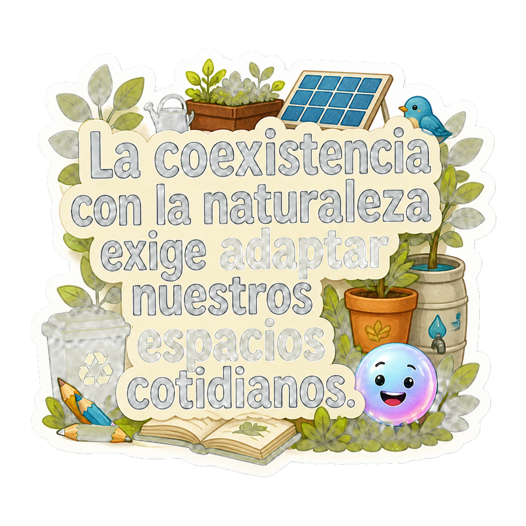 La coexistencia con la naturaleza exige adaptar nuestros espacios cotidianos.