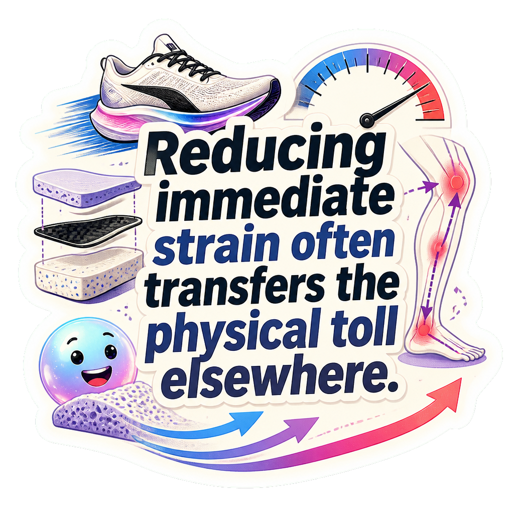 Reducing immediate strain often transfers the physical toll elsewhere.