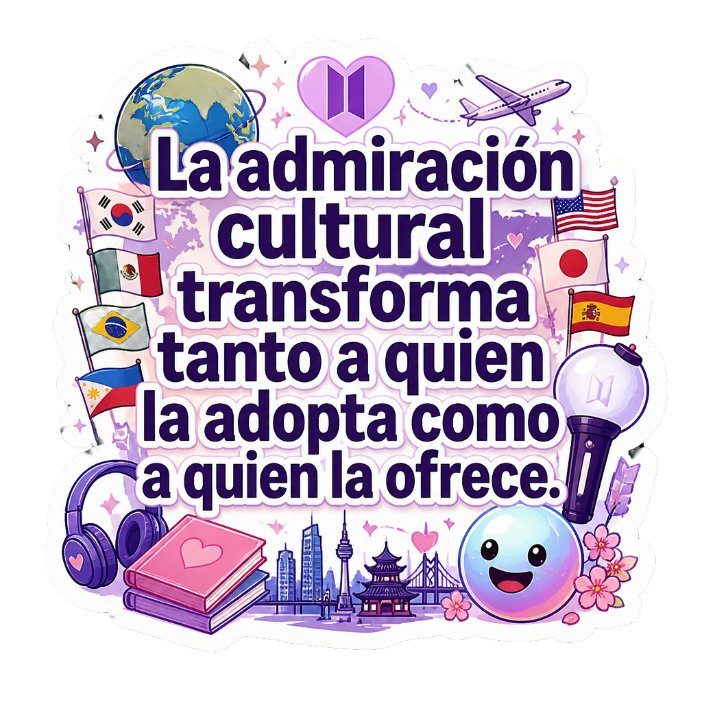 La admiración cultural transforma tanto a quien la adopta como a quien la ofrece.