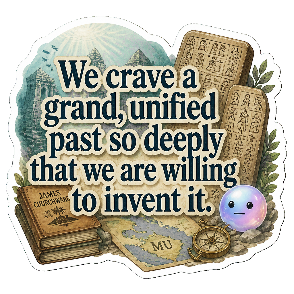 We crave a grand, unified past so deeply that we are willing to invent it.