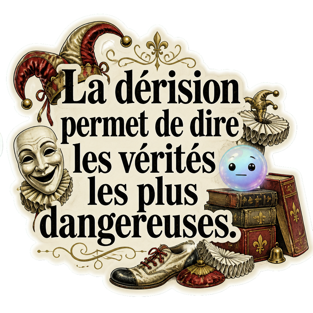 La dérision permet de dire les vérités les plus dangereuses.