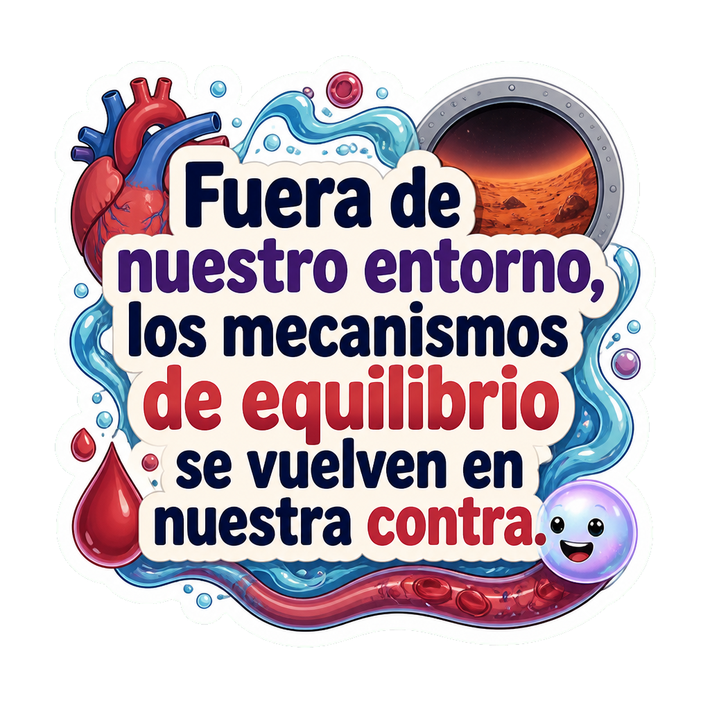 Fuera de nuestro entorno, los mecanismos de equilibrio se vuelven en nuestra contra.
