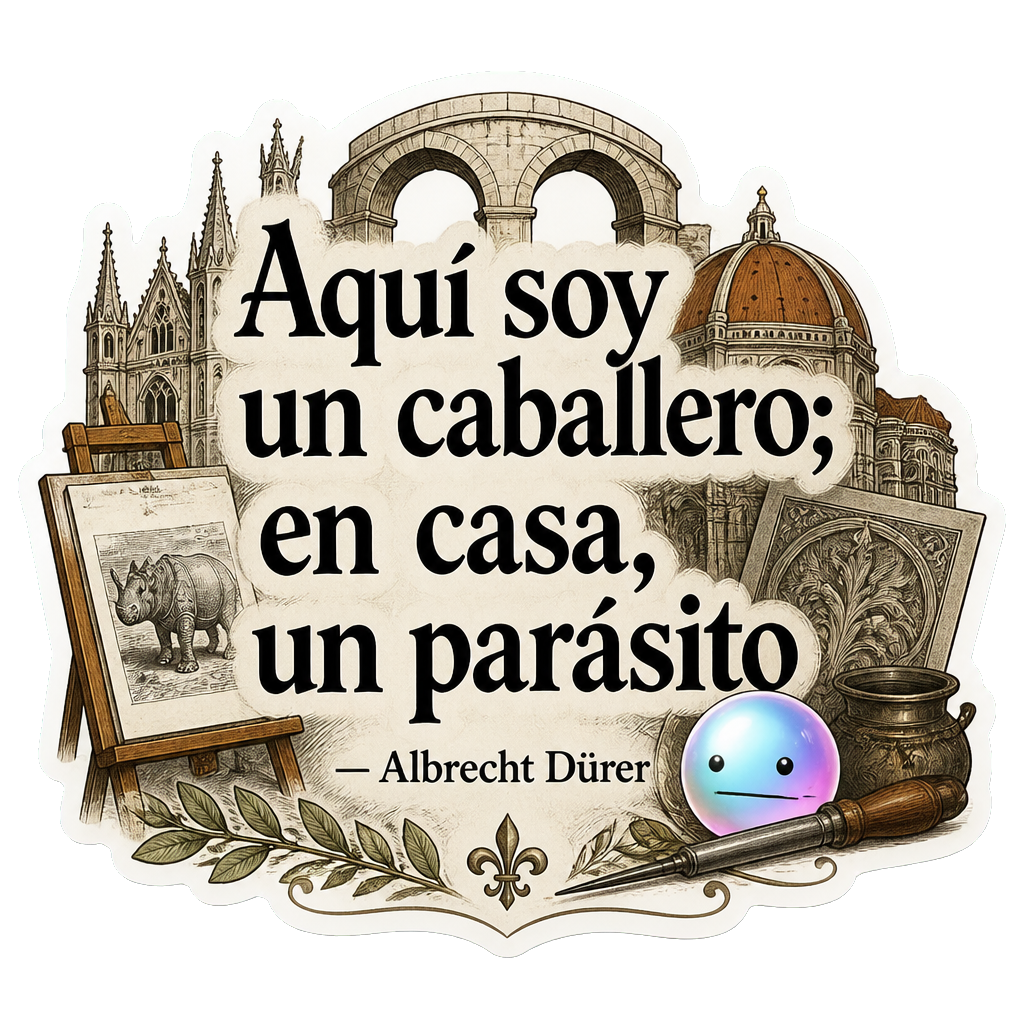 Aquí soy un caballero; en casa, un parásito