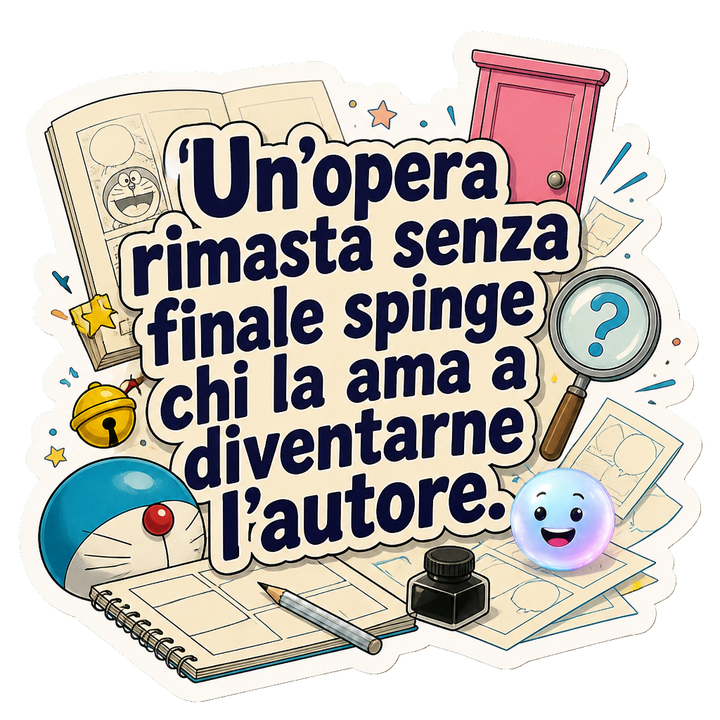 Un'opera rimasta senza finale spinge chi la ama a diventarne l'autore.