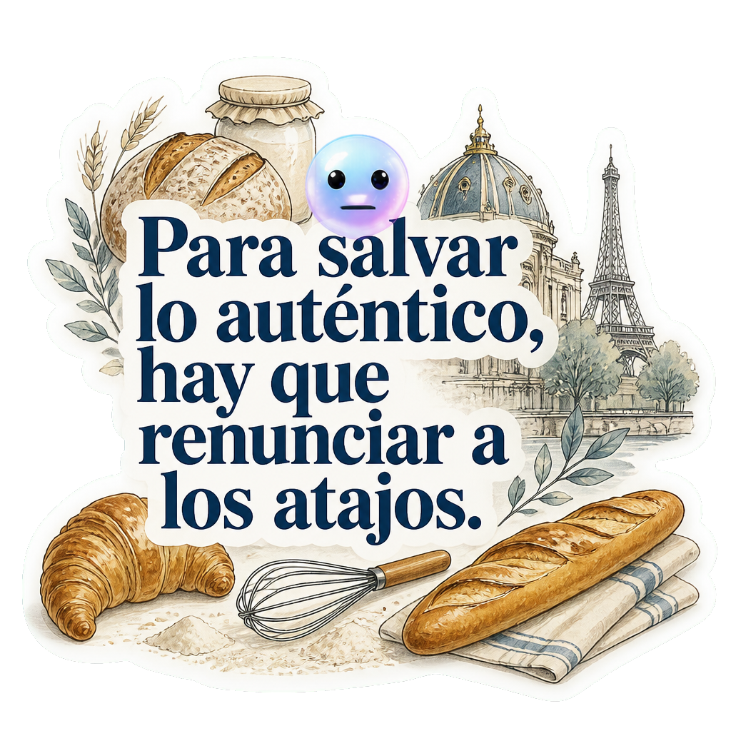Para salvar lo auténtico, hay que renunciar a los atajos.